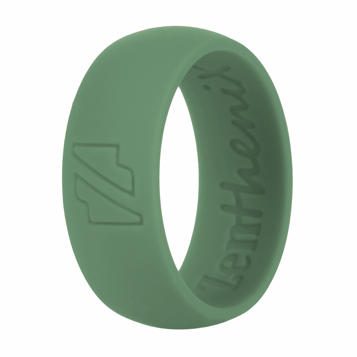 2 Pack ZentheniX® Silicone Rings (8.7mm) - Green