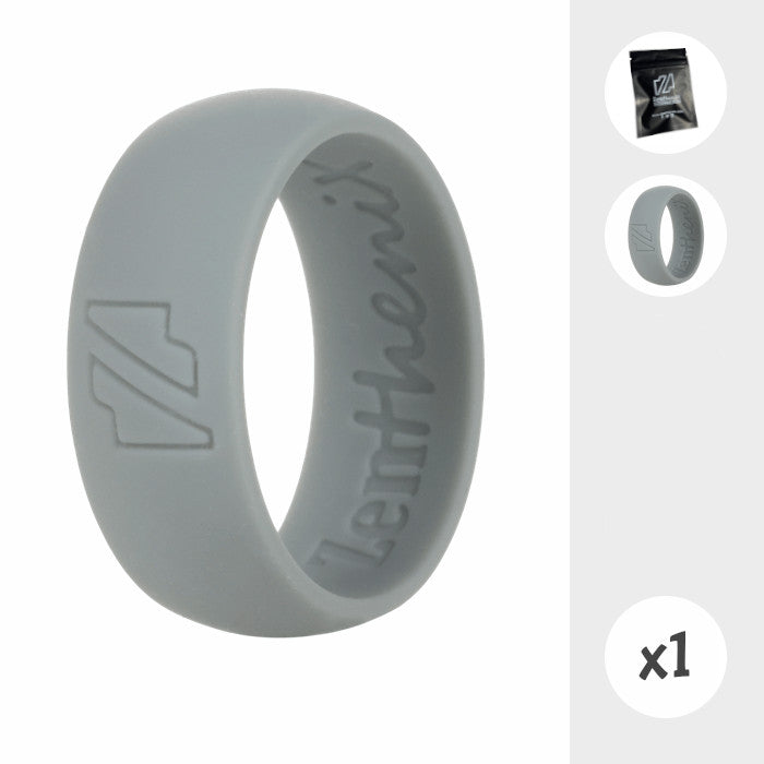 Silicone Ring Grey 1 Pack