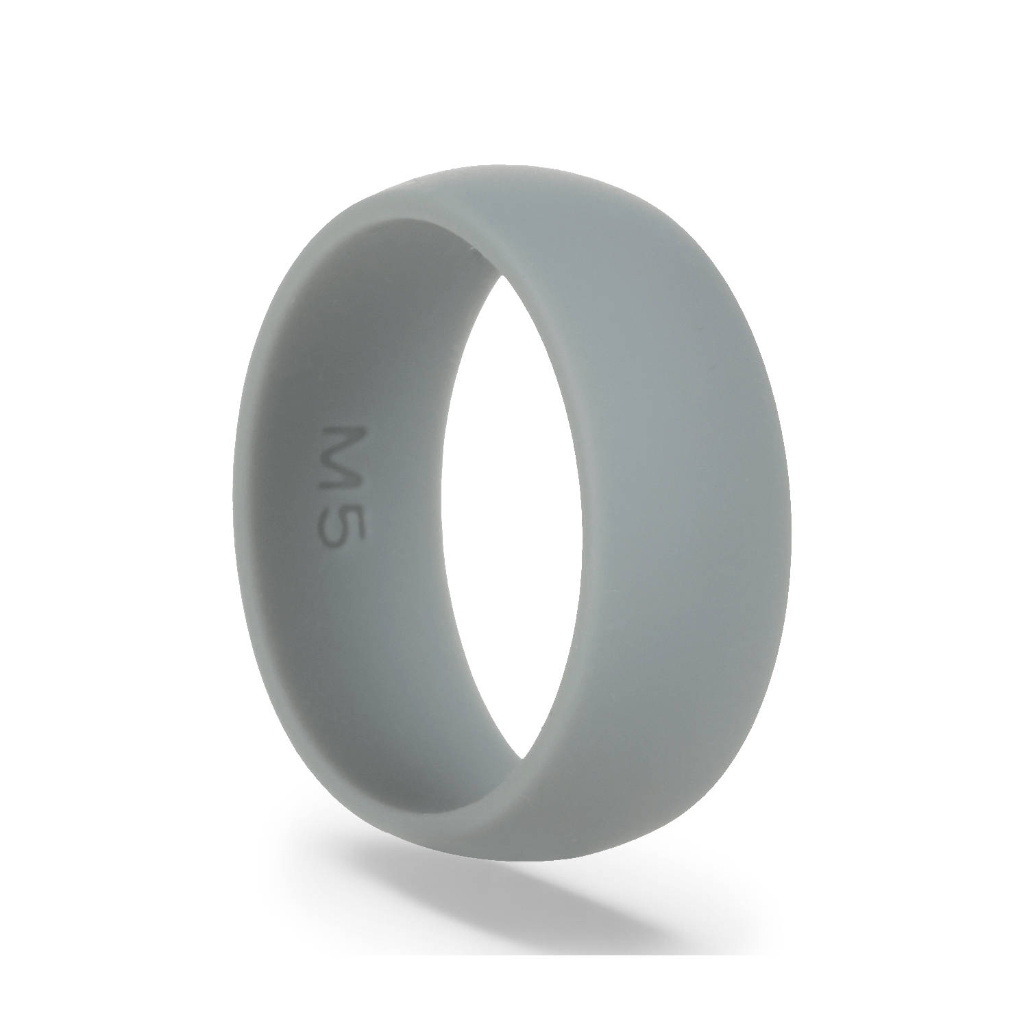 Grey silicone ring rear view